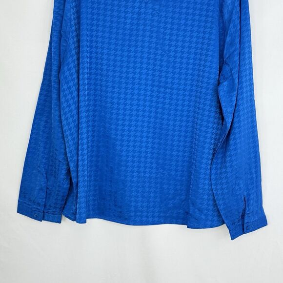 AT&T Employee Uniform Blouse Blue for Women Size XL - Picture 4 of 11